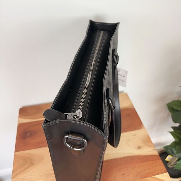 NWT Coach Graham Structured Tote Bag In Signature Canvas - Picture 7 of 10